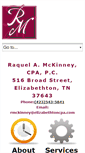Mobile Screenshot of elizabethtoncpa.com